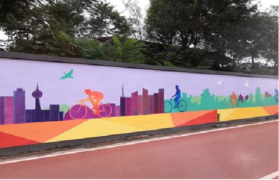 青神墙体彩绘-围墙