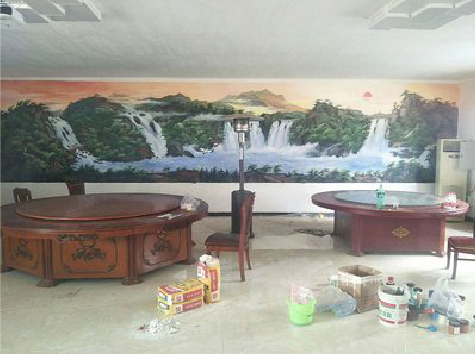 青神墙绘-写实风景