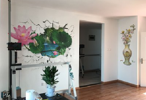 青神墙体彩绘相比墙纸的优势。