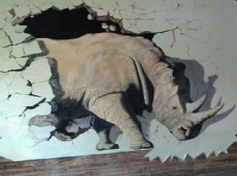 青神在墙绘中，如何绘制3D效果？