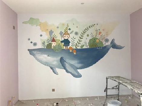 青神手绘墙的特点及优势。